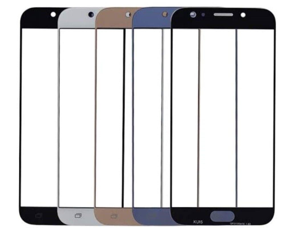 Mozomart Touch Screen Front Glass for Samsung Galaxy J7 Pro White - image 1