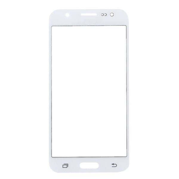 Mozomart Touch Screen Front Glass for Samsung Galaxy J7 White - image 1