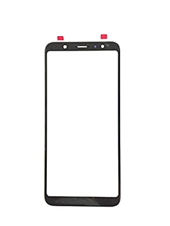 Mozomart Touch Screen Front Glass for Samsung Galaxy J8 Plus Black - image 1