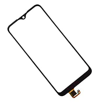 Mozomart Touch Screen Front Glass for Samsung Galaxy M01 Black - image 1