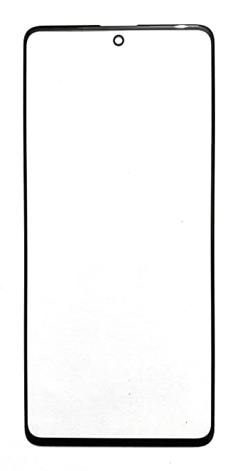 Mozomart Touch Screen Front Glass for Samsung Galaxy M51 Black - image 1