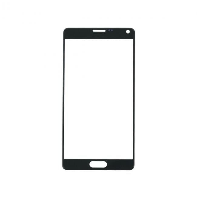 Mozomart Touch Screen Front Glass for Samsung Galaxy Note 4 Black - image 1