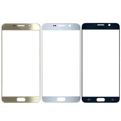 Mozomart Touch Screen Front Glass for Samsung Galaxy Note 5 Black - image 1
