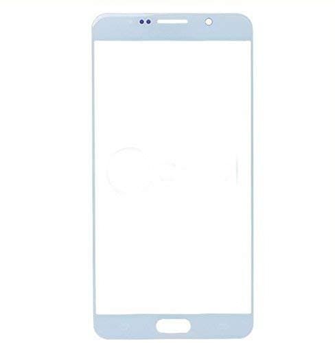 Mozomart Touch Screen Front Glass for Samsung Galaxy Note 5 Light Blue - image 1