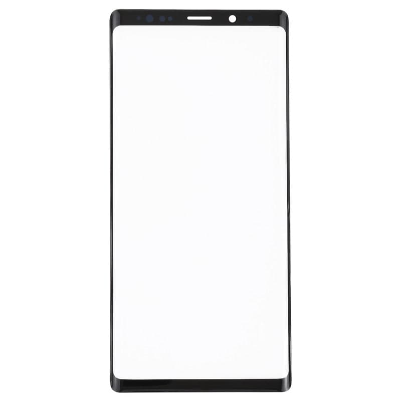 Mozomart Touch Screen Front Glass for Samsung Galaxy Note 9 Black - image 1