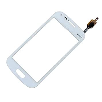 Mozomart Touch Screen Front Glass for Samsung Galaxy S Duos White - image 1