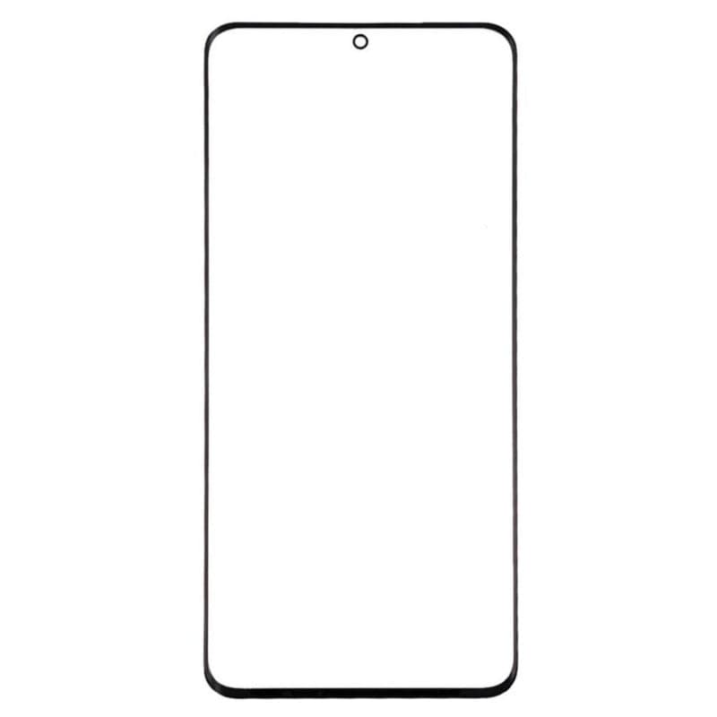 Mozomart Touch Screen Front Glass for Samsung Galaxy S20 Ultra Black - image 1