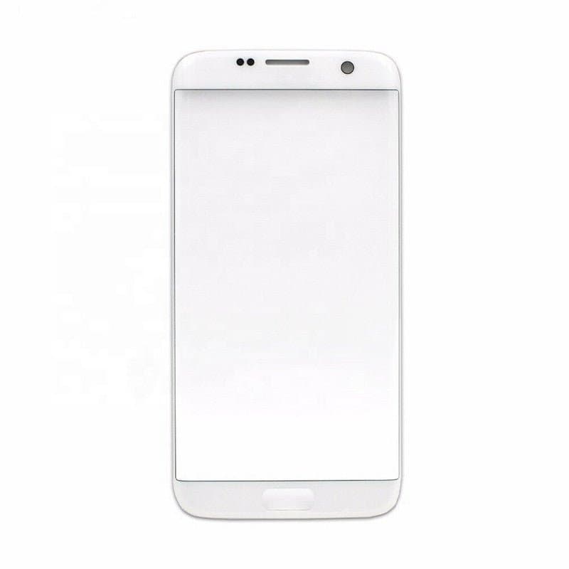 Mozomart Touch Screen Front Glass for Samsung Galaxy S7 Edge White - image 1