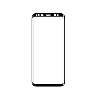 Mozomart Touch Screen Front Glass for Samsung Galaxy S9 Plus Black - image 1