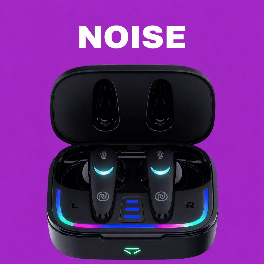 Noise Combat X Replacement Left/Right Earbud & Charging Case — Grey / Left Side - image 1