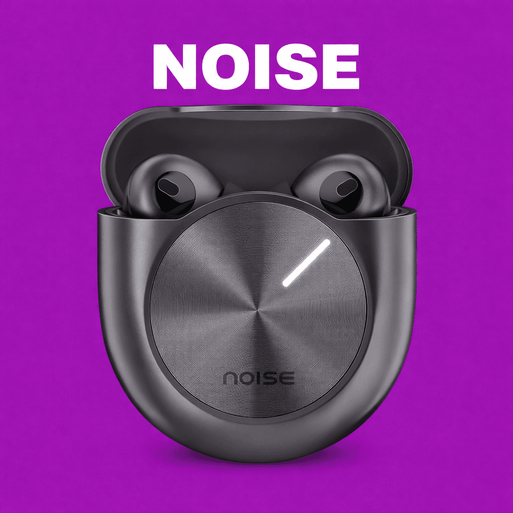 Noise Master Buds {Single parts} Replacement Left/Right Earbud & Charging Case — Left side / Silver - image 1