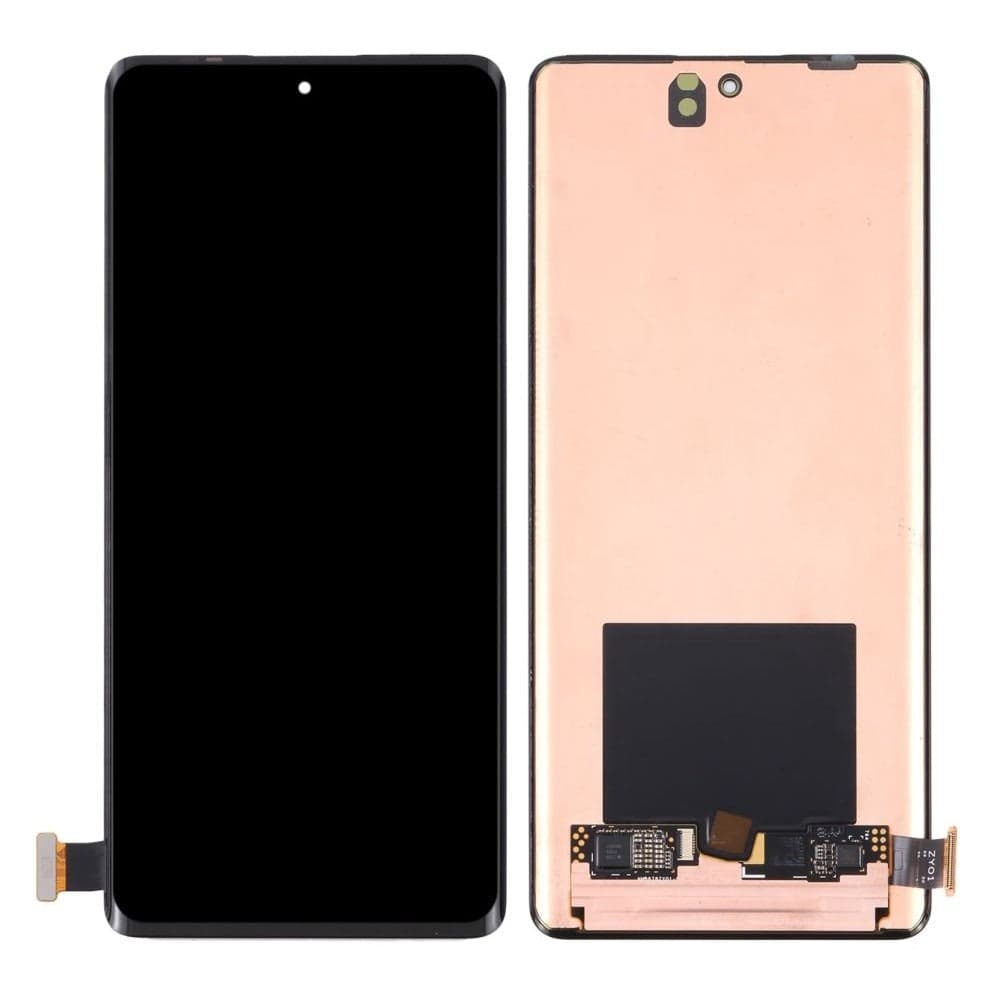 OLED Lcd Display Combo Folder for IQOO 8 Pro Black - image 1