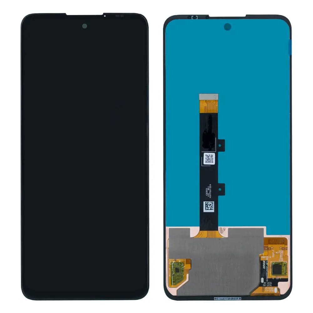 OLED Lcd Display Combo Folder for Motorola Moto Edge 20 Fusion Black - image 1