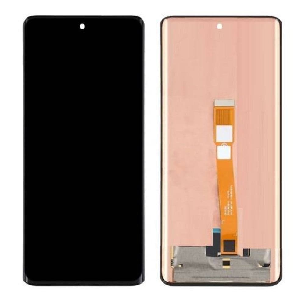 OLED Lcd Display Combo Folder for Motorola Moto Edge 50 Neo Black - image 1
