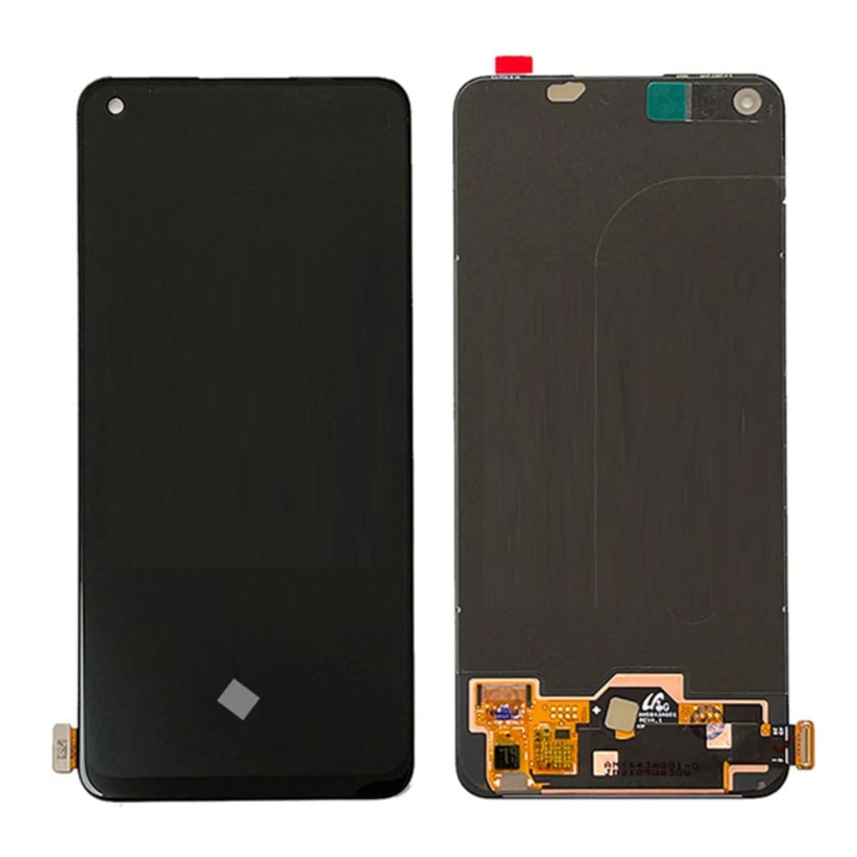 OLED Lcd Display Combo Folder for Oppo Reno 8 5G Black - image 1