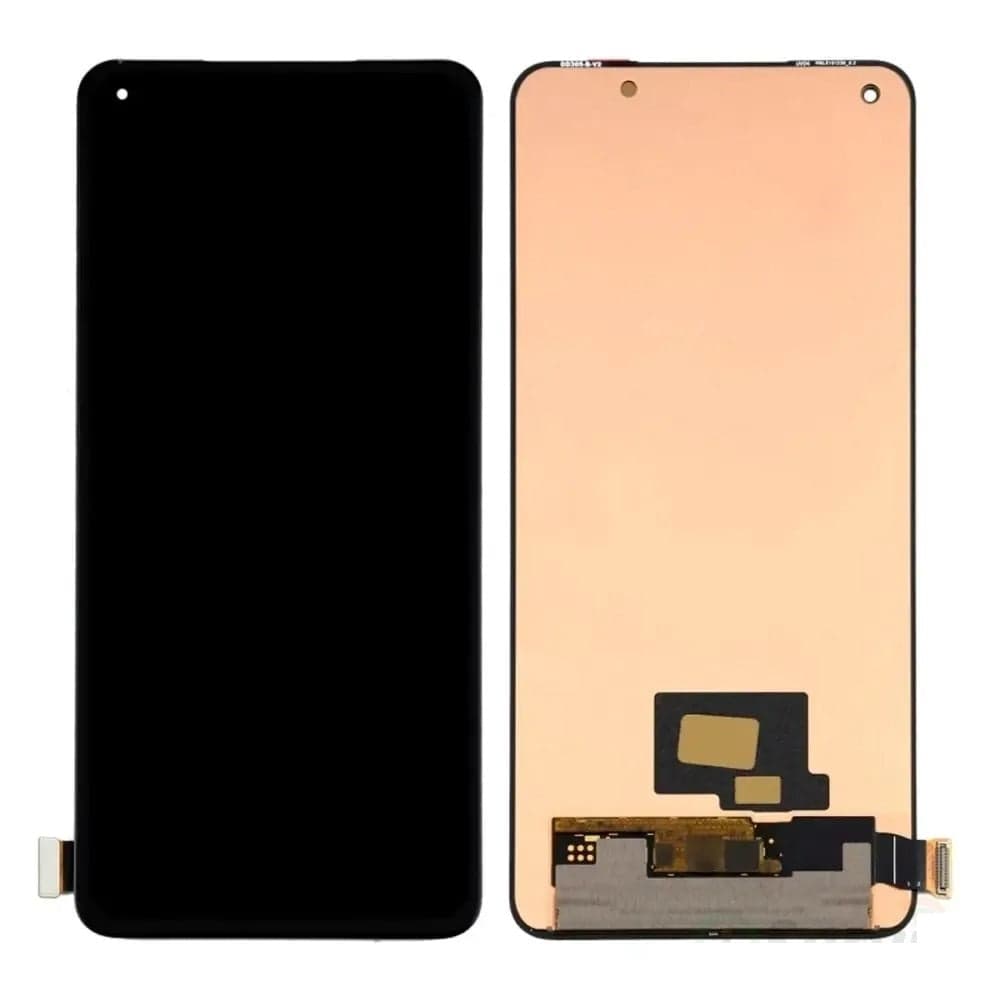 OLED Lcd Display Combo Folder for Realme X7 Pro Black - image 1