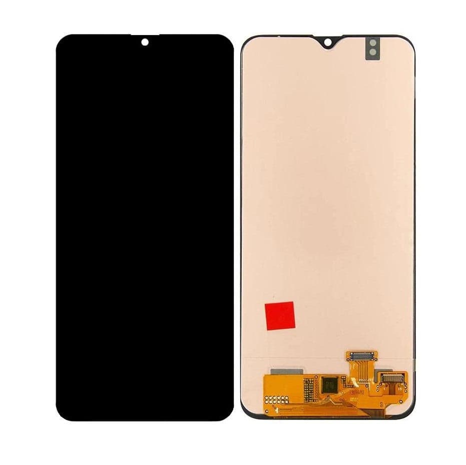 OLED Lcd Display Combo Folder for Samsung Galaxy A20 Black - image 1