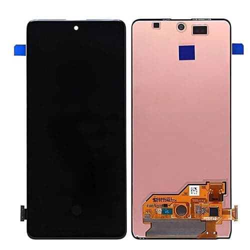 OLED Lcd Display Combo Folder for Samsung Galaxy A51 Black - image 1