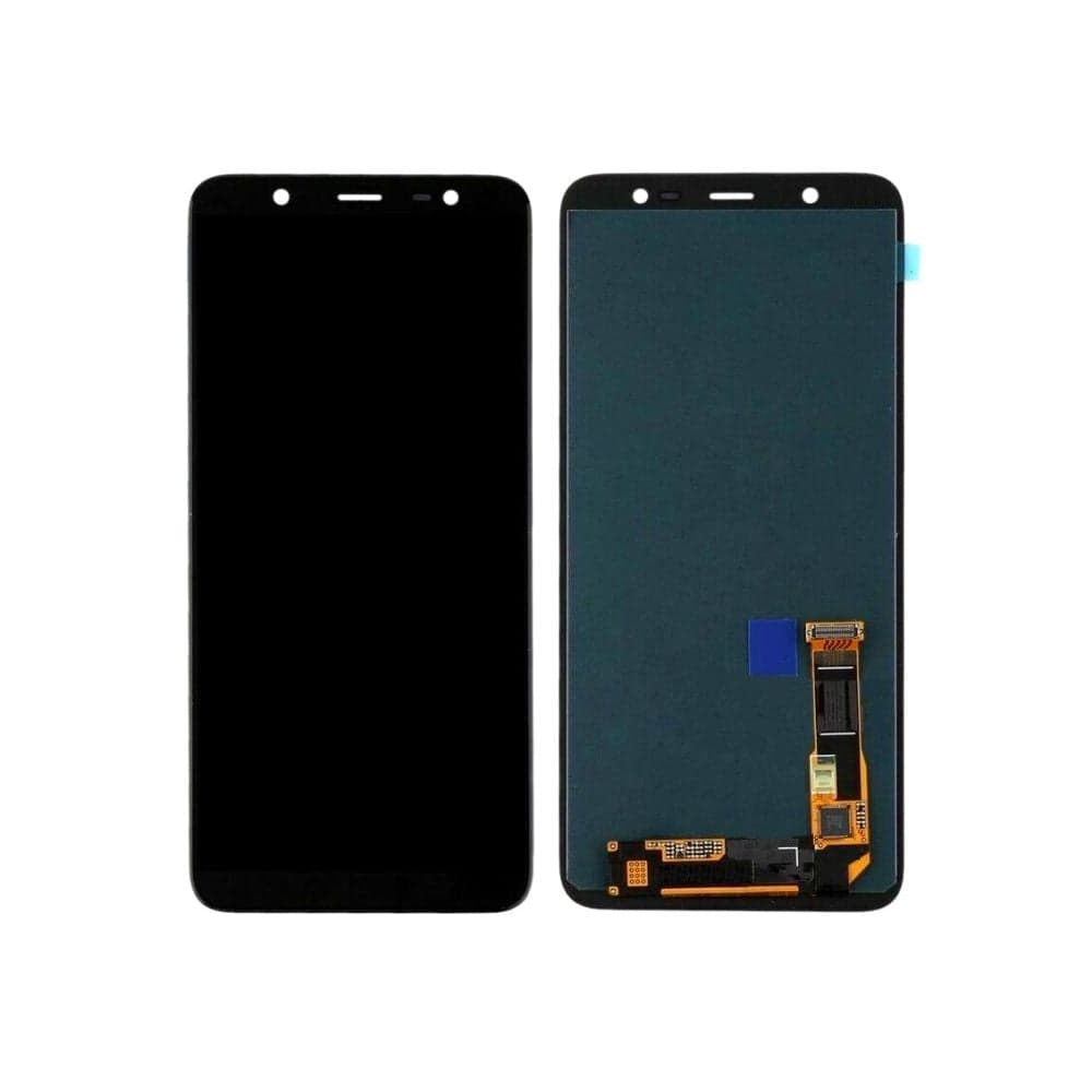 OLED Lcd Display Combo Folder for Samsung Galaxy A6 Plus Black - image 1
