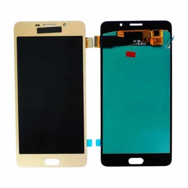 OLED Lcd Display Combo Folder for Samsung Galaxy A9 Pro A910 Gold - image 1