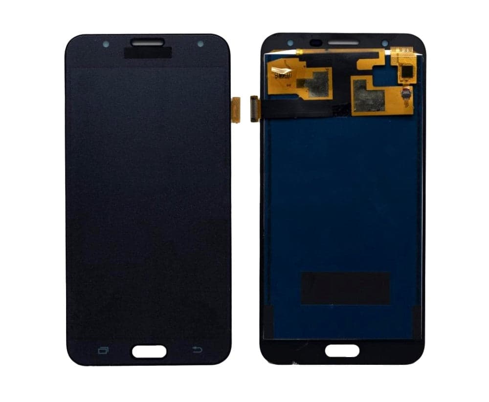 OLED Lcd Display Combo Folder for Samsung Galaxy J7 Black - image 1