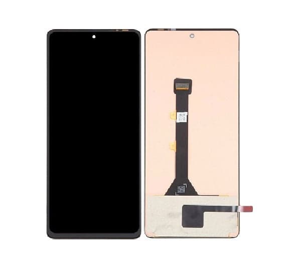 OLED Lcd Display Combo Folder for Tecno Camon 20 Pro Black - image 1