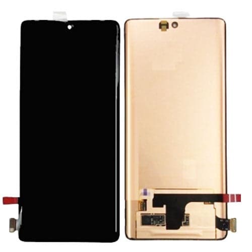 OLED Lcd Display Combo Folder for Vivo V29 Pro Black - image 1