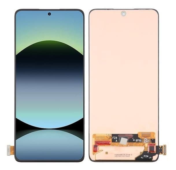 OLED Lcd Display Combo Folder for Xiaomi Redmi Note 14 4G Black - image 1