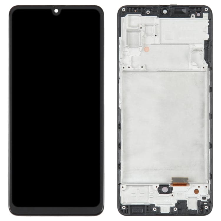OLED Lcd Display Combo Folder with Frame for Samsung Galaxy A32 4G Black - image 1