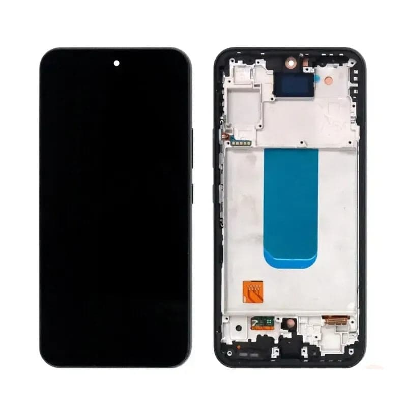 OLED Lcd Display Combo Folder with Frame for Samsung Galaxy A54 Black - image 1
