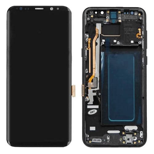 OLED Lcd Display Combo Folder with Frame for Samsung Galaxy S8 Plus Black - image 1