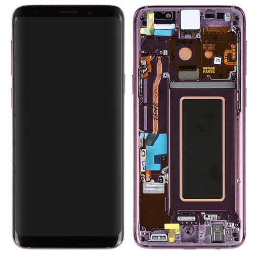 OLED Lcd Display Combo Folder with Frame for Samsung Galaxy S9 Black - image 1