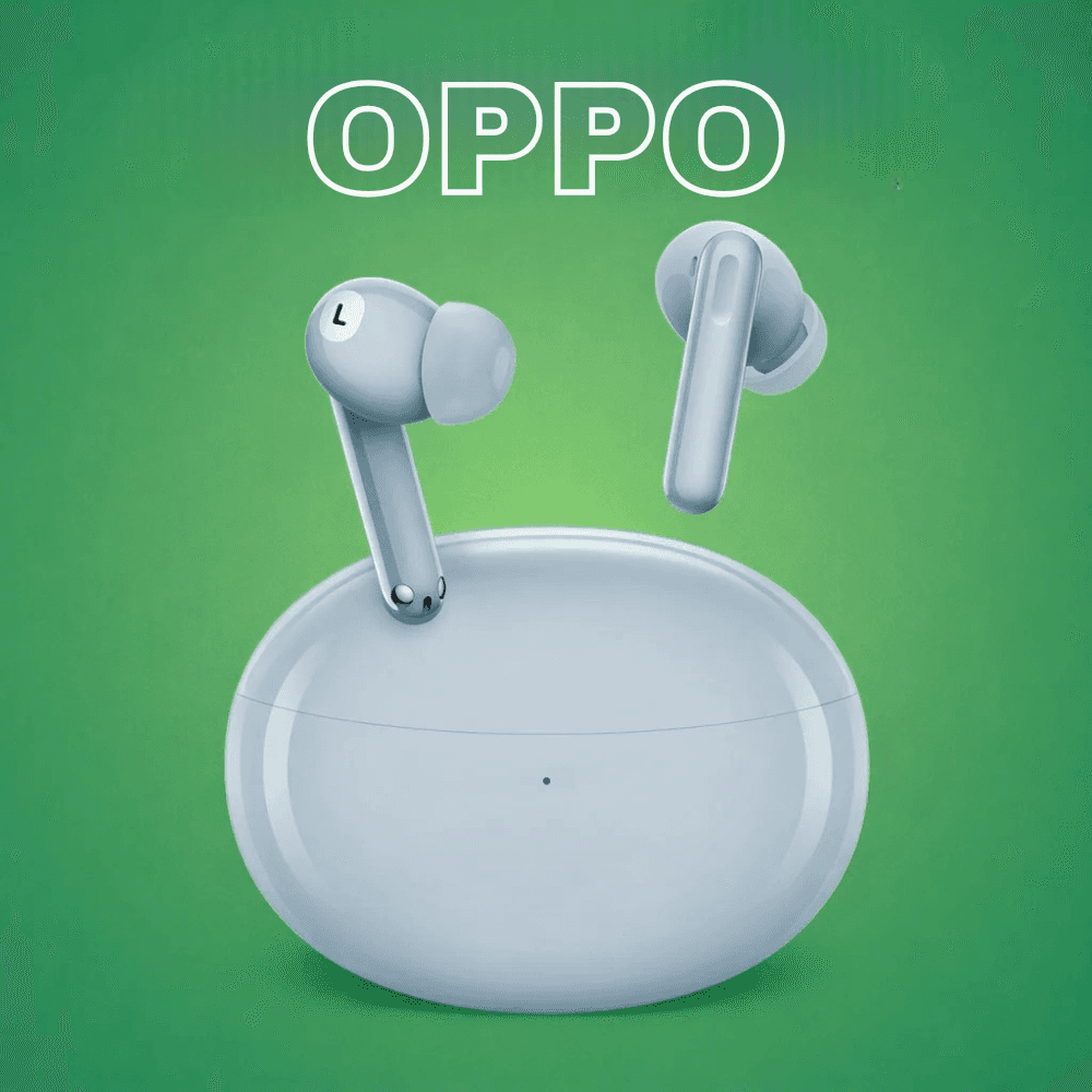 OPPO ENCO AIR 2 PRO {SINGLE PARTS} Replacement Left/Right Earbud & Charging Case — Left side / White - image 1