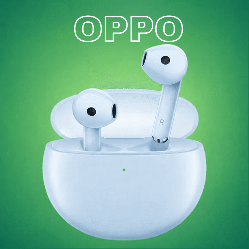 OPPO ENCO AIR 2 {SINGLE PARTS} Replacement Left/Right Earbud & Charging Case — Left side / White - image 1