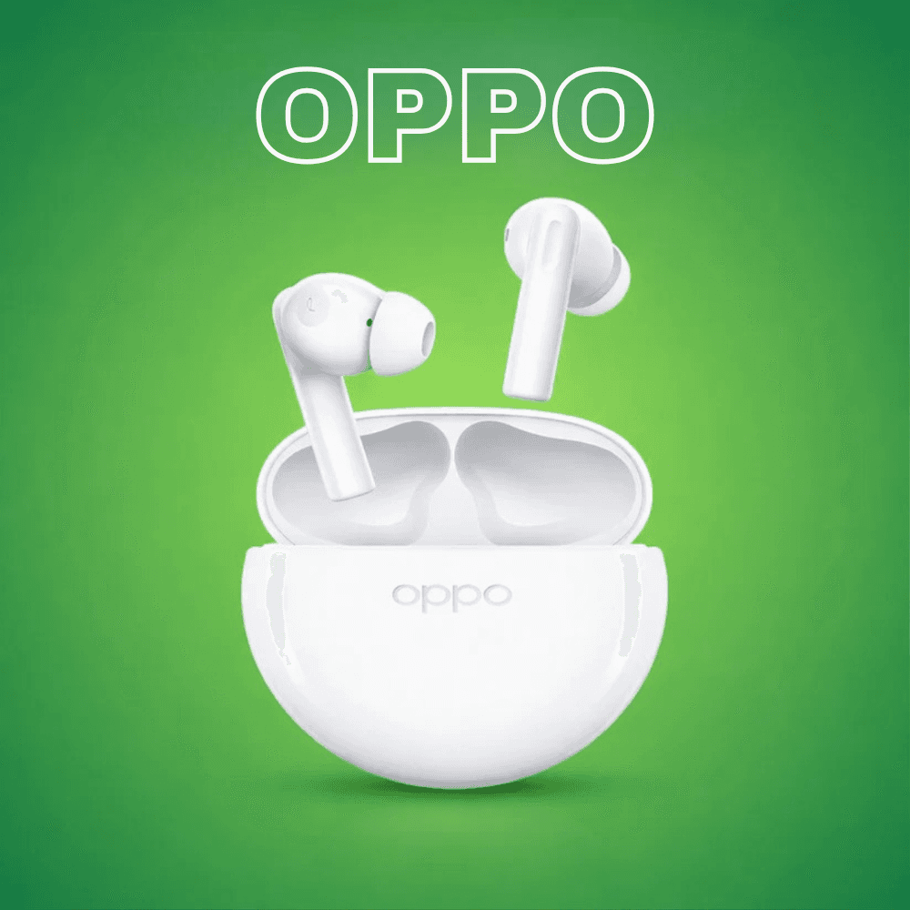 OPPO ENCO AIR 2i {SINGLE PARTS} Replacement Left/Right Earbud & Charging Case — Charging case / White - image 1