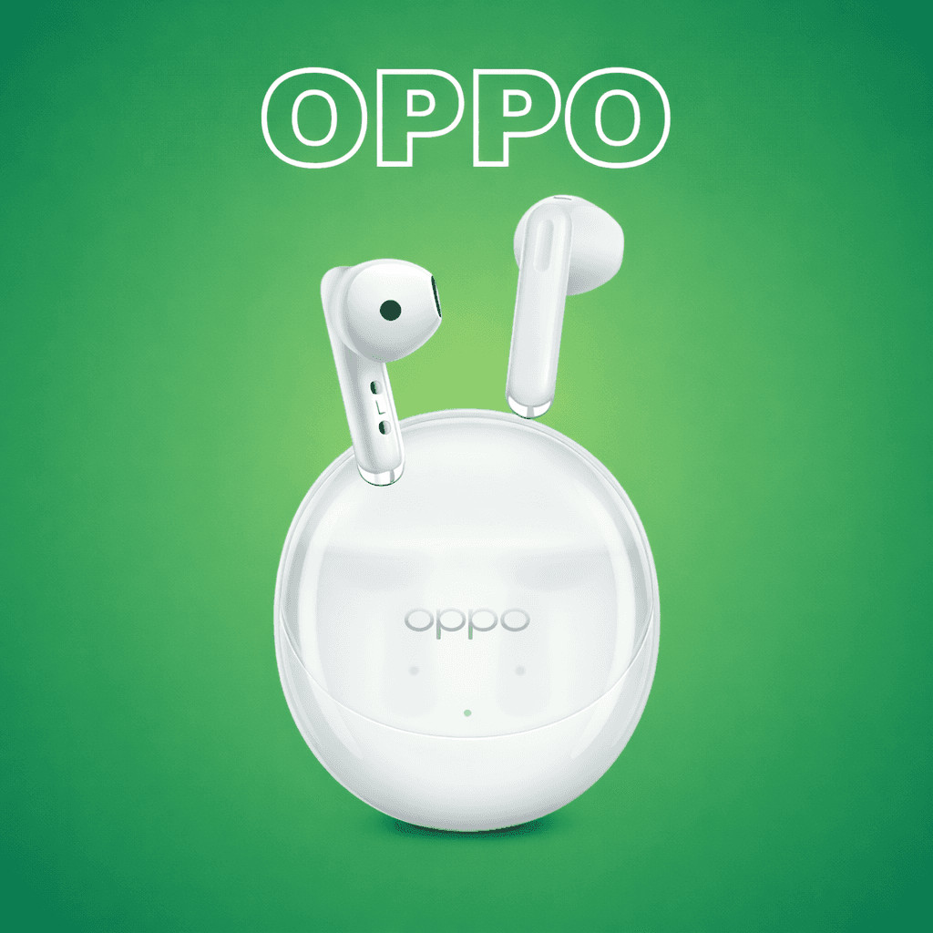 OPPO ENCO AIR 3 {SINGLE PARTS} Replacement Left/Right Earbud & Charging Case — Left side / White - image 1