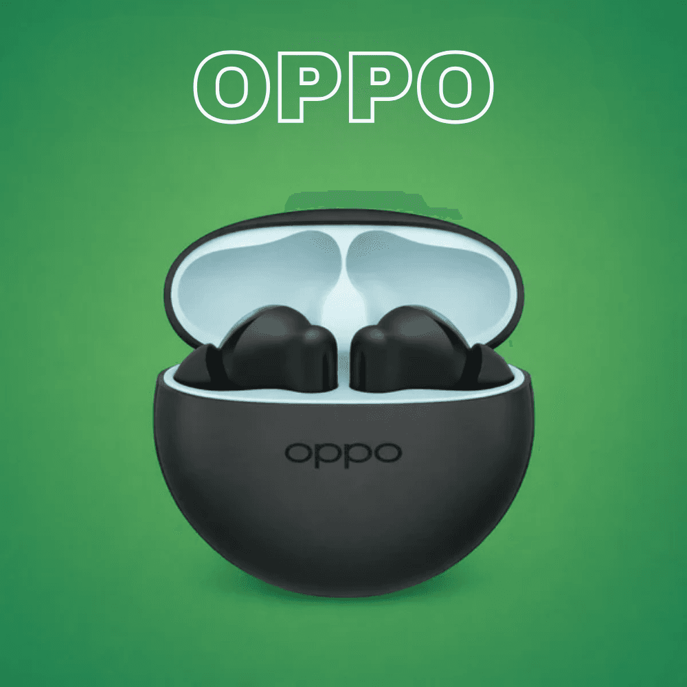 OPPO ENCO BUDS 2 single replacement parts Replacement Left/Right Earbud & Charging Case — Both pair / Black - image 1