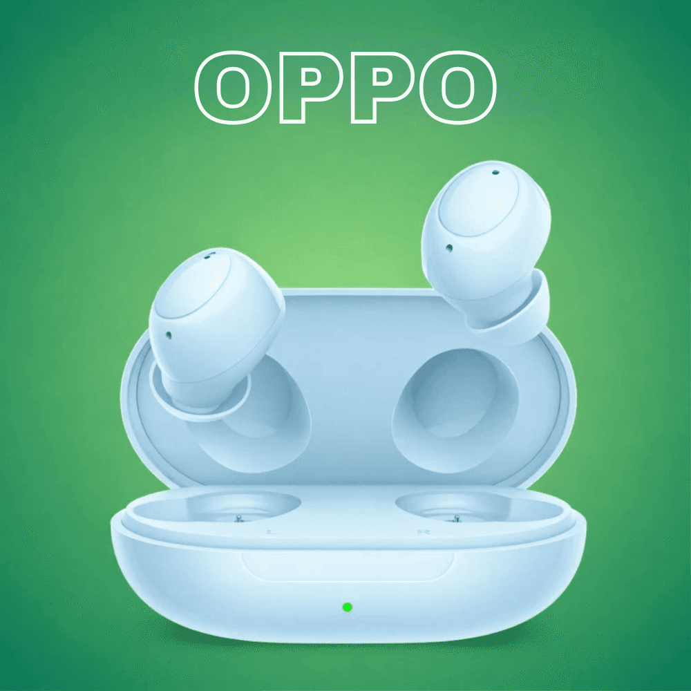 OPPO ENCO BUDS {SINGLE PARTS} Replacement Left/Right Earbud & Charging Case — Charging case / White - image 1