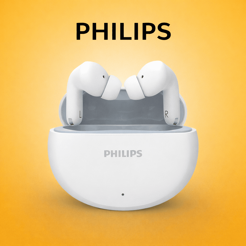 Philips Audio TAT1269 Replacement Left/Right Earbud & Charging Case β Black / Left Side - image 1