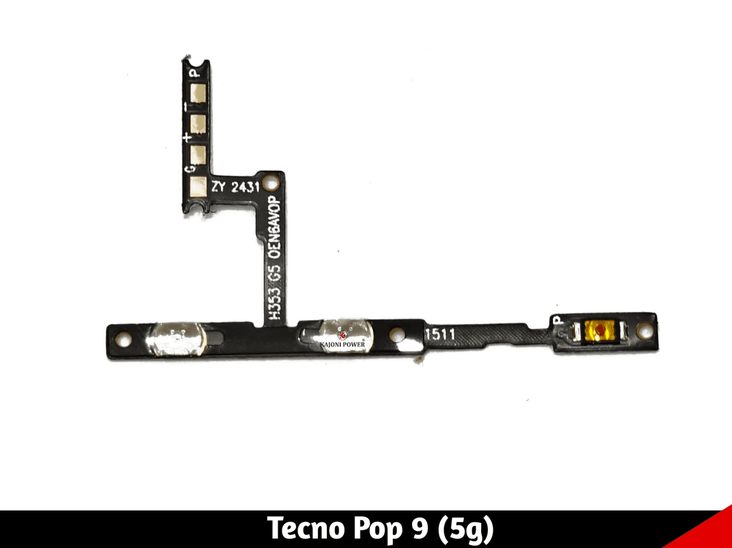 Power Volume Button Flex for Tecno POP 9 KL4 - image 1