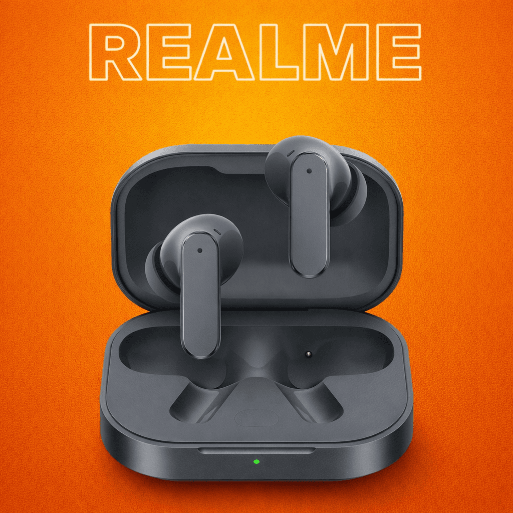 realme Buds Air 8 Replacement Left/Right Earbud & Charging Case β Black / Left side - image 1