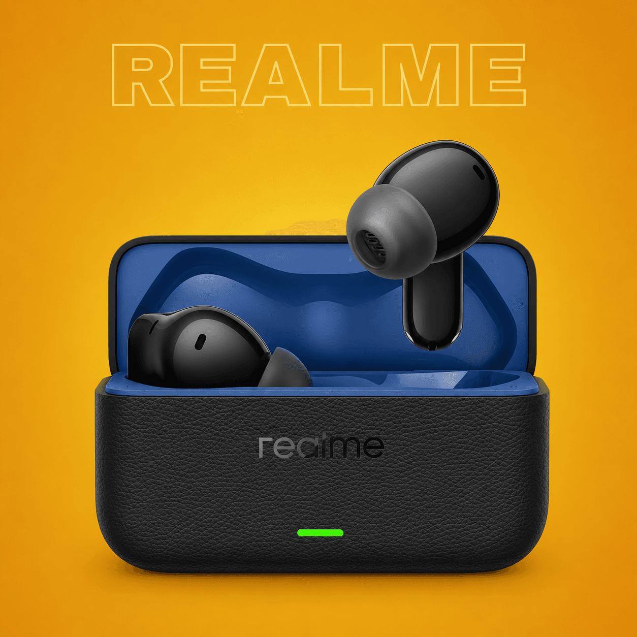 realme Buds T500 Pro Replacement Left/Right Earbud & Charging Case — Left side / silver - image 1