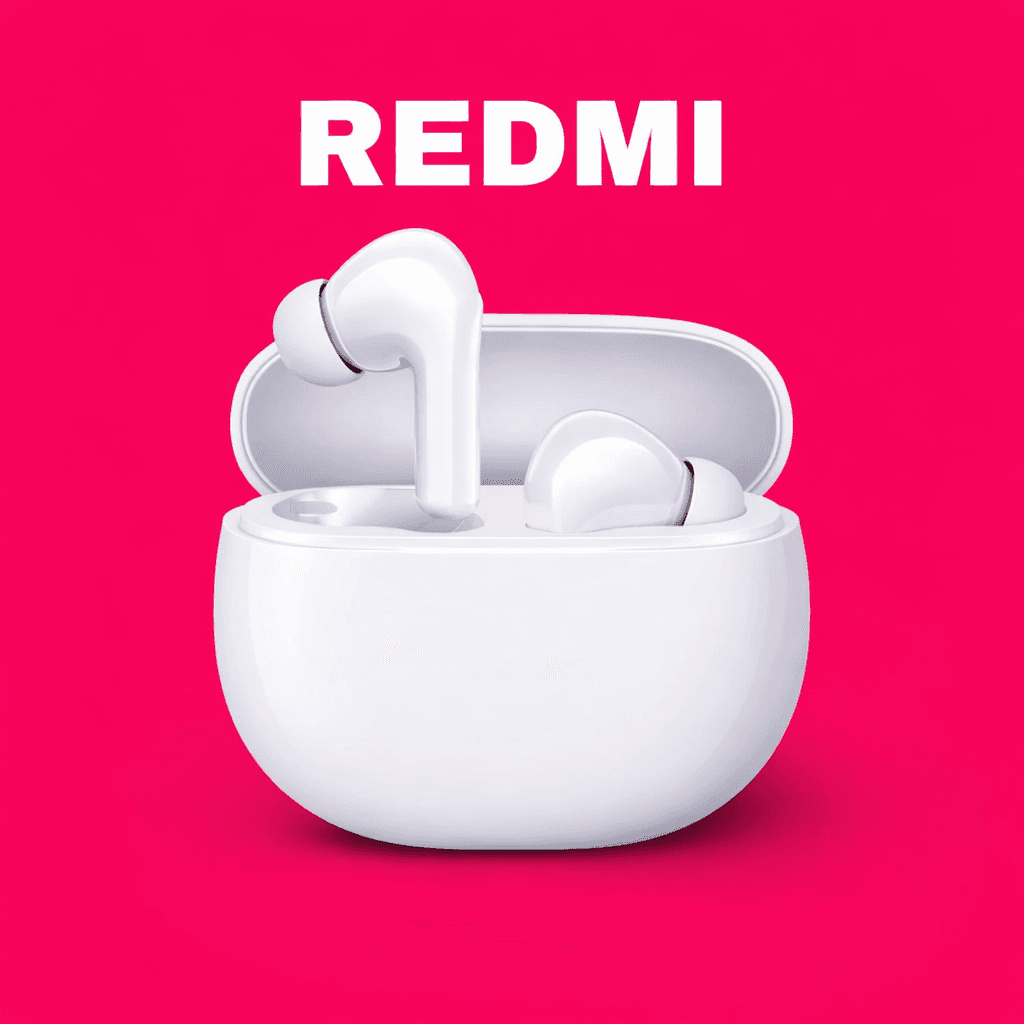 Redmi Buds 4 Active Replacement Left/Right Earbud & Charging Case — Both side / White - image 1