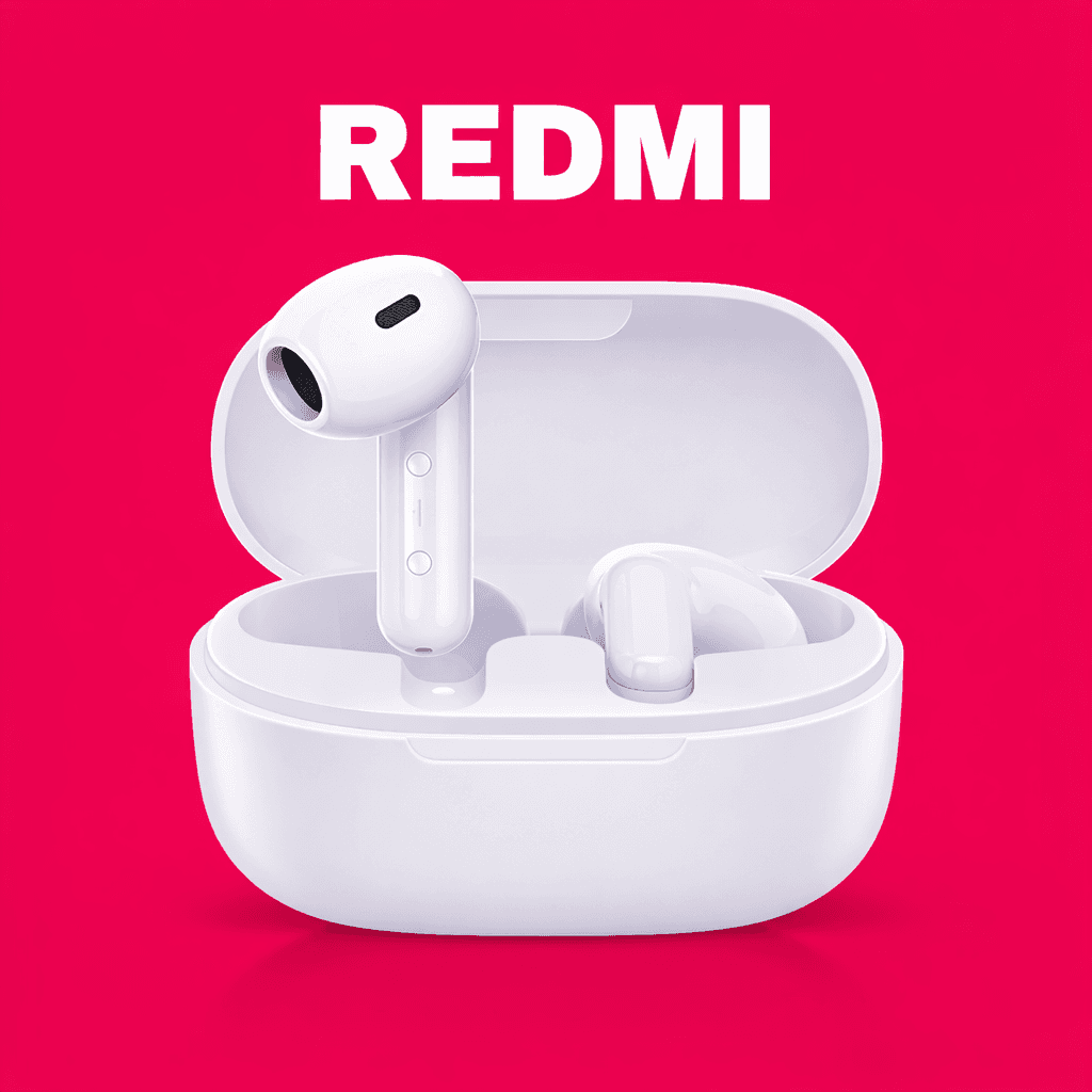 Redmi Buds 4 Lite Replacement Left/Right Earbud & Charging Case — left side / Black - image 1