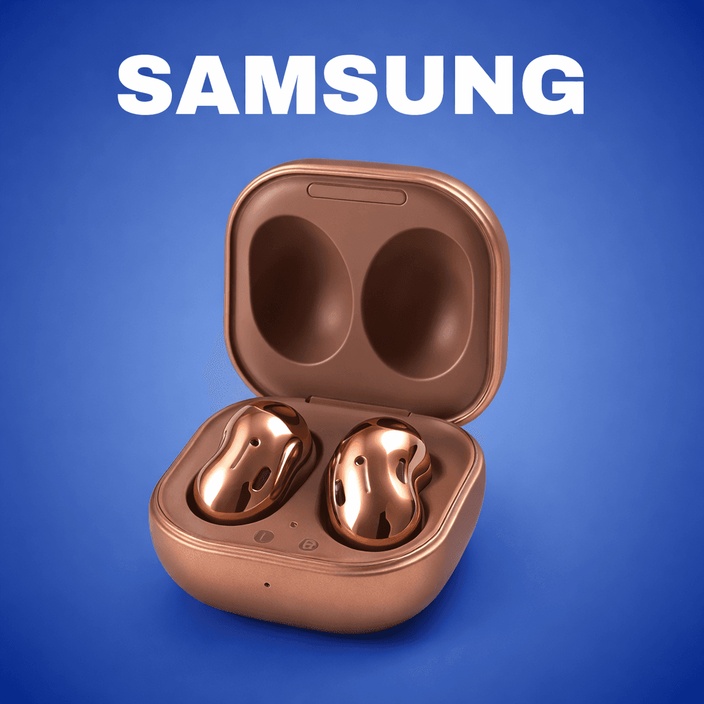 SAMSUNG GALAXY BUDS LIVE Replacement Parts {Both pair} Replacement Left/Right Earbud & Charging Case — Both Pair / White - image 1