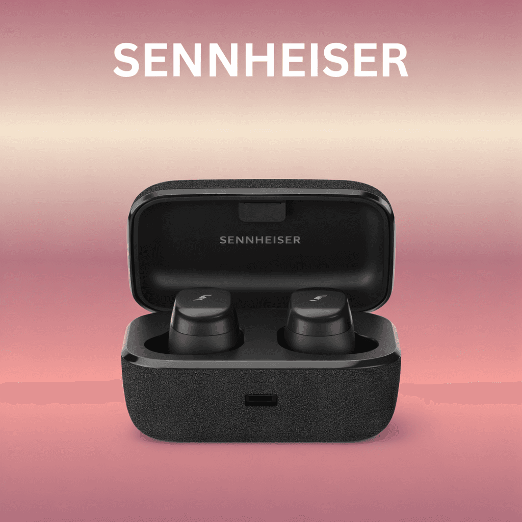 Sennheiser MOMENTUM True Wireless 3 (MTW3) Replacement Left/Right Earbud & Charging Case — White / Left side & Right side (Both) - image 1