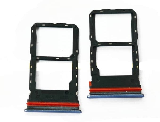 Sim Tray Slot Holder for IQOO Z10x Blue - image 1