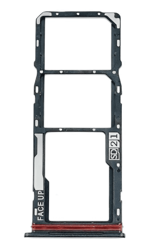 Sim Tray Slot Holder for Motorola Moto E15 Black - image 1