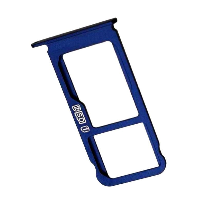 Sim Tray Slot Holder for Nokia 6.1 Plus Blue - image 1