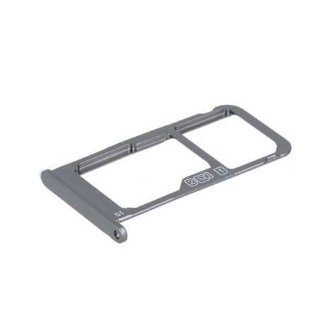 Sim Tray Slot Holder for Nokia 7.1 Silver - image 1